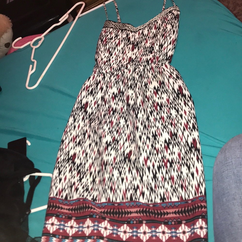 patterned summer or spring dress
